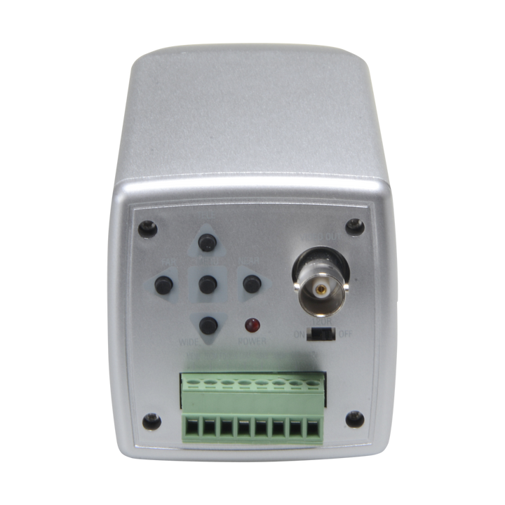 Box camera 4N1 - 1080p PRO range - 1/2.8" 2 Mpx progressive scan CMOS Sony Progressive Scan CMOS - Varifocal lens 4.7~94 mm AF - Minimum illumination 0.01 Lux Color - OSD Menu | IR-CUT