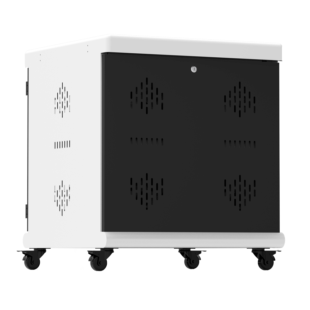 Armadio di ricarica con ruote - Per computer portatili e tablet - 24 porte di ricarica - Dispositivi fino a 15.6"