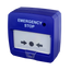 Pulsante di reset - Specifico per pannello antincendio - Arresto di emergenza - Indicatore LED - Installazione in superficie - Riattivato manualmente o con chiave
