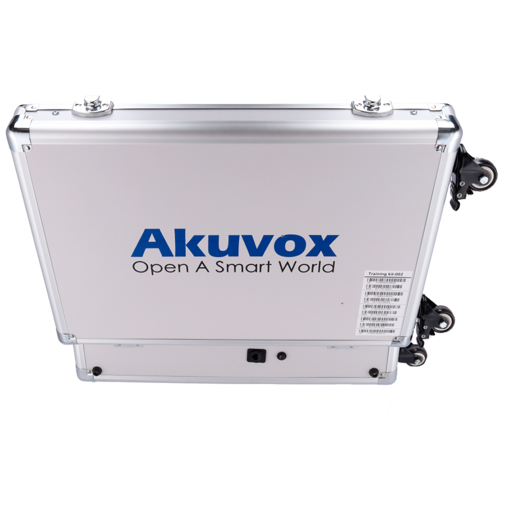 Demo Kit - Akuvox video door phones - WiFi router and PoE switch - Free Akuvox Cloud Services license - Plug & Play - Case: 540 (H) x 386 (W) x 178 (L) mm