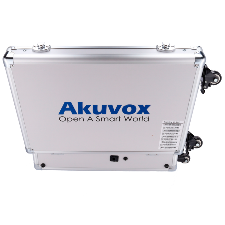 Demo Kit - Akuvox video door phones - WiFi router and PoE switch - Free Akuvox Cloud Services license - Plug & Play - Case: 540 (H) x 386 (W) x 178 (L) mm