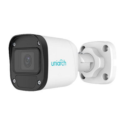 Telecamera IP 2 Megapixel - Serie Uniarch - 1/2.8" Progressive Scan CMOS - Ottica 2.8 mm - IR LED Portata 30 m - Interface WEB, CMS, Smartphone e NVR