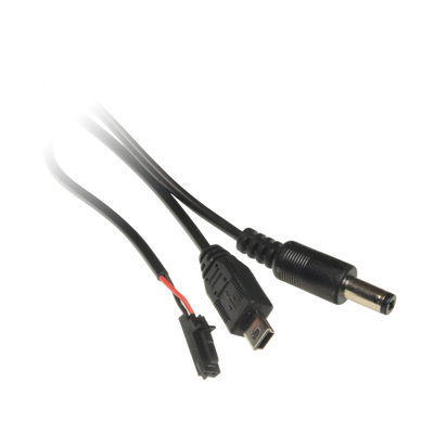 Zinc-aire battery - Voltage 7.5 V / Capacity 3200 Wh - Triple DC connector: Jack, mini USB and molex - Cable length 2 m - Compatible with Ajax and RSI Videofied - 158 (W) x 260 (L) x 188 (H) )mm / 6Kg