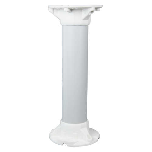 Staffa a tetto - Altezza 25 cm - Adatto per uso in interni ed esterni - Colore bianco - Fabbricato in plastica
