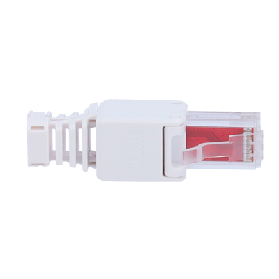 Connettore per cavi UTP - Connettore uscita RJ45 - Compatibile UTP categoria 6 - Facile installazione senza necessità di strumenti