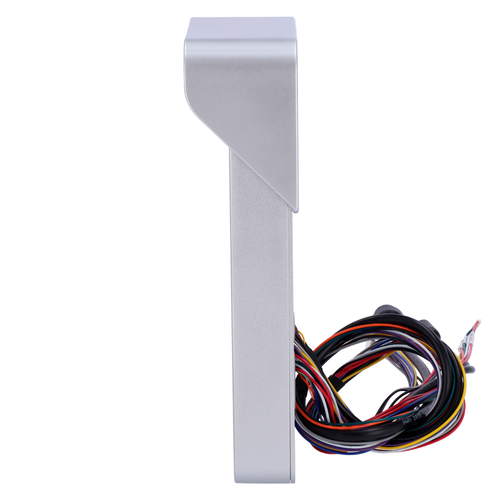 Controllo accessi e presenze - Riconoscimento facciale, del palmo della mano, scheda EM e PIN - 6.000 volti | 200.000 registri - Display 5" TFT tattile | Per esterni IP66 - Compatibile con il software ZKBioAccess IVS - Software ZKBioTime 8 2 dispositivi i