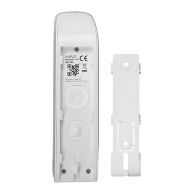 Ajax - Alloggiamento del rivelatore - AJ-CURTAINPROTECT-W - Facile installazione - Include SmartBracket - Colore bianco - Innowatt