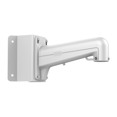 Corner brackets - For motorized domes - Suitable for outdoors - Suitable for corner installation - White colour