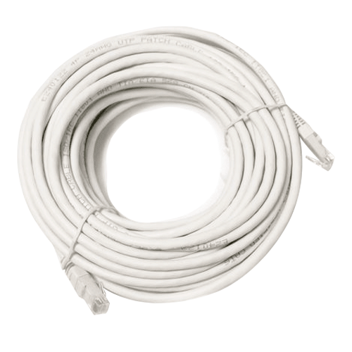 Cavo UTP Safire - Ethernet - Connettori RJ45 - Categoria 5E - 20 m - Colore bianco