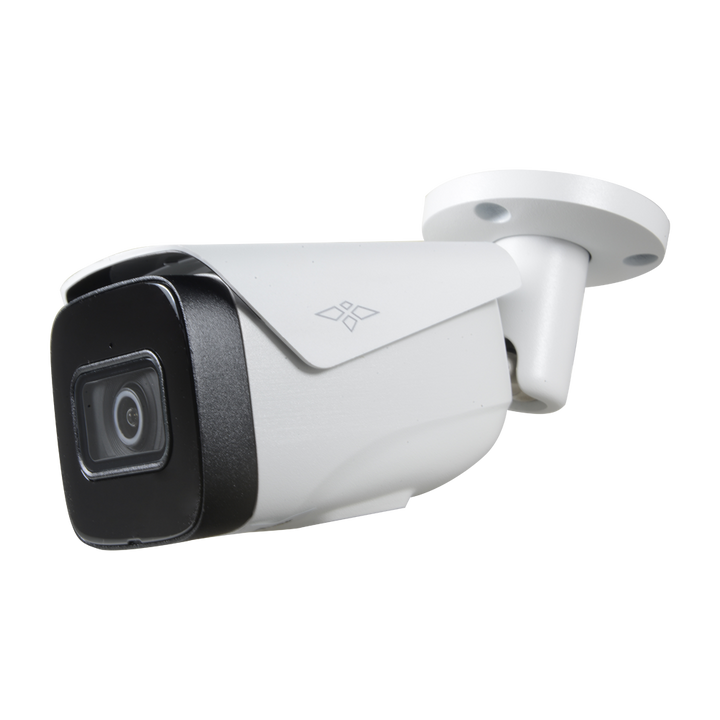 Telecamera Bullet IP 4 Megapixel Gamma Ultra - 1/3” Progressive Scan CMOS - Compressione H.265+ - Lente 2.8 mm / LEDs IR distanza 50 m - POE / IP67 / IK10 - Allarmi / Audio / Microfono integrato