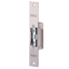 Abridor de puerta eléctrico Dorcas - Para puerta simple | Pestillo radial regulable - Modo de apertura Fail Secure (NO) - Fuerza de retención 330 kg | Frontal sin corte - Alimentación AC/DC 10-24V - Montaje de empotrar | Pasaje libre