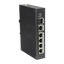 X-Security - Switch da tavolo - 4 porte RJ45 + 1 Gigabit Combo Port - Velocità 10/100 Mbps - Plug &amp; Play - Tecnologia di risparmio energetico