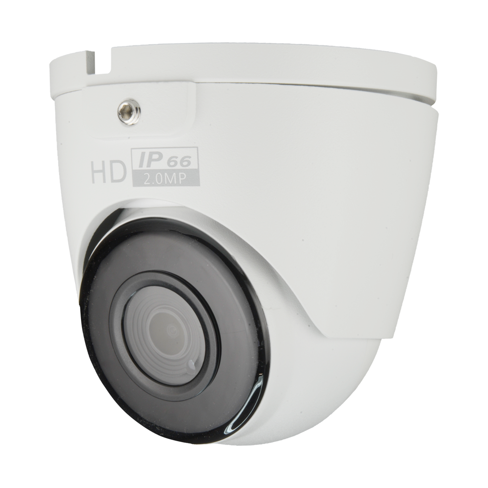 1080p ECO range dome camera - 4 in 1 (HDTVI / HDCVI / AHD / CVBS) - 1/2.7" SmartSens© SC2235+FM8536E - 2.8 mm lens - IR LED SMD Range 30 m - Remote OSD menu from DVR