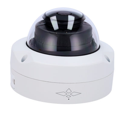 4 Megapixel IP Camera - 1/2.1" 4MP Gran Angular - H.265+ / H.265 Compression - 2.8 mm Lens / WDR - EPTZ: Smart Alarm Tracking - SMD Plus and Perimeter Protection