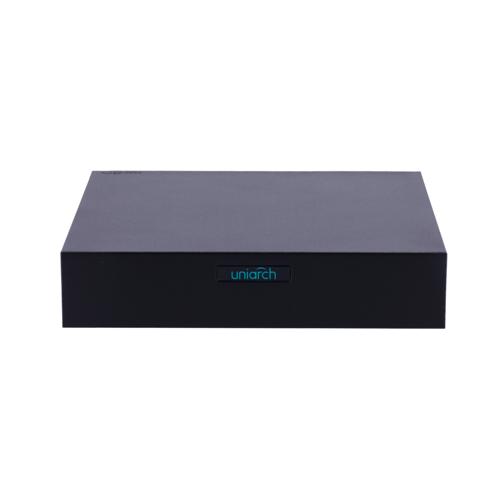 5n1 Video Recorder - Uniarch - 8 CH HDTVI / HDCVI / AHD / CVBS + 2 extra IP - Audio - Supports 1 hard disk up to 6TB