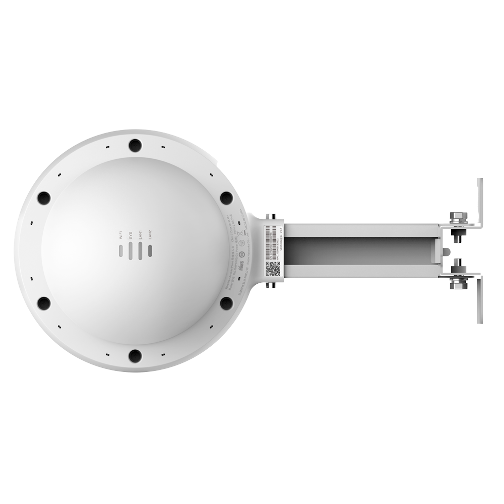 Reyee - AP Omnidirezionale  Wi-Fi 6 - Adatto per Esterni IP68 Design UFO - Supporta 802.11a/b/g/n/ac/ax - Velocità di trasmissione fino a 1775 Mbps - Antenna 2x2 MIMO