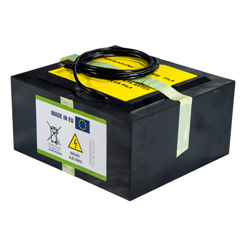 Batteria zinc-aire - Voltaggio 6.0 V - Capacità 6000 Wh - 125 x 240 x 221.6 mm / 11600 g - Per backup o uso diretto