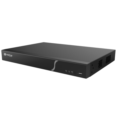 Safire Smart - Videoregistratore analogico XVR Serie 8 - 8CH HDTVI/HDCVI/HDCVI/AHD/CVBS/CVBS/ 8+8 IP - Uscita HDMI 4K e VGA / 2 HDD - Risoluzione massima 4K (6FPS) - Audio / Allarmi