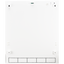 Box di sicurezza - Speciale per installazione a parete - Formato verticale - 2 chiavi e serrature  - Ingressi per cablaggio - IP 20