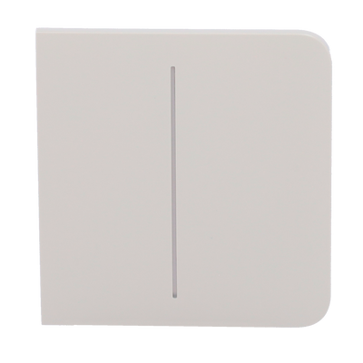 Ajax - LightSwitch SideButton - Double Light Switch Touch Panel - Compatible with AJ-LIGHTCORE-2G - LED Backlight - Touchless Side Touch Panel - Oyster Gray Color