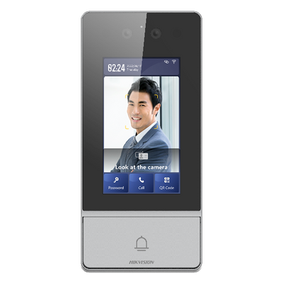 Videoportero IP WiFi - Cámara 2 Mpx | Audio bidireccional - Facial, tarjeta MF, QR y PIN | 2 relés - App móvil a través de monitor - Pantalla IPS 4.3&quot; táctil | IP65, IK08 - Montaje en superficie | PoE