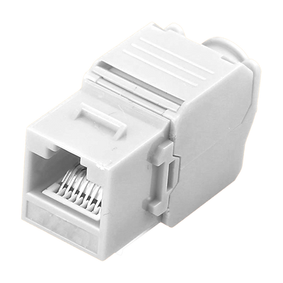 UTP cable connector - RJ45 output connector - UTP category 5E compatible - Easy installation without the need for tools - Low losses