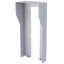 Copertura per videocitofono - Specifico per videocitofoni Akuvox AK-R27(8)A - Misure: 287mm (Al) x 132mm (An) x 68mm (Fo) - Fabbricata in acciaio galvanizzato - Tettuccio antipioggia - Montaggio in superficie - Innowatt