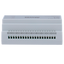 Convertitore da 2-hilos a IP - 6 gruppi di 2-hilos - TCP/IP con RJ45 - Alimenta dispositivi a 2-hilos - Collegamento in cascata di convertitori - Montaggio su guida DIN
