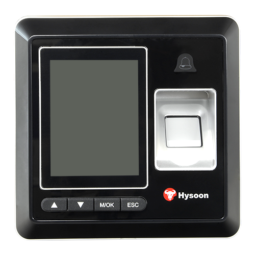 Controllo accessi autonomo Hysoon - Impronte digitali e scheda EM - 3.000 registrazioni / 160.000 registri - TCP/IP, RS485, e Wiegand 26 - Controller integrato - Software gratuito eTime