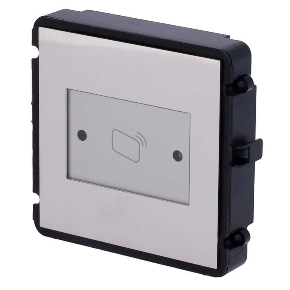 Módulo de extensión - Compatible con VTO2000A-C - Lector de tarjetas MF de 13,56 MHz - Diseño ergonómico - Acero inoxidable antivandálico - Montaje modular