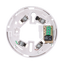 Low profile base with relay - Up to 12VDC 0.5A / NO/NC/C terminal - Compatible with V2 and high base detectors - Required for detector installation - Simple mounting - Ability to lock the detector to the base - Compatible with