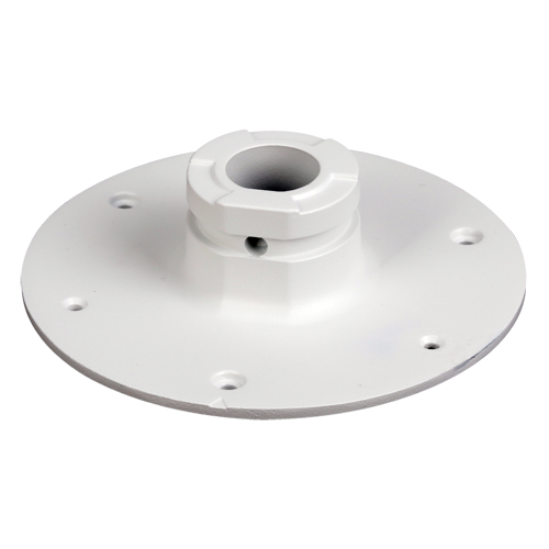 Roof bracket - Suitable for motorized Domos - Made in aluminum - 40 (Al) x 140 (Ø) mm - Hollow pin