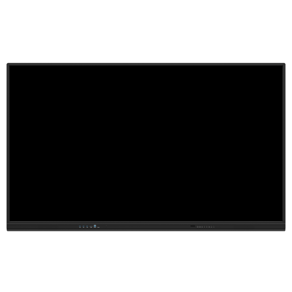 Schermo interattivo IBOARD 86'' 4K - Risoluzione 3840x2160 - Ingressi HDMI, VGA, DP, Type-C, LAN, USB, OPS - Angolo di visione 178º - Microfono e altoparlanti integrati