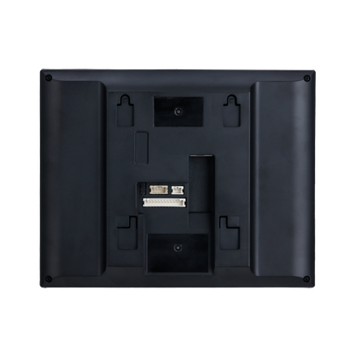 Video intercom monitor - 7" TFT screen Android 8.1 - Two-way audio - TCP/IP, WiFi and SIP - Slot for microSD card up to 64 GB - Surface mounting | Black color