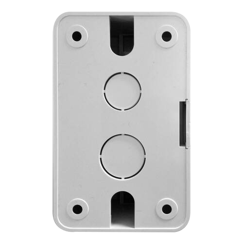 Caja de conexiones - Montaje en superficie - Compatible con lectores ZK-FR1500A-WP-EM(-MF) - - - Fabricada en ABS - Color blanco - Fácil instalación