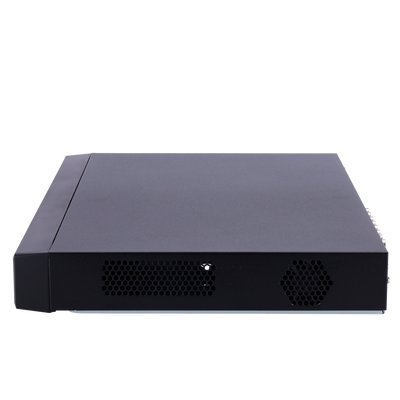 5n1 X-Security video recorder - 16 CH HDTVI/HDCVI/AHD/CVBS (4K) + 16 IP (8Mpx) - Audio over coaxial - 4K resolution (7FPS) - 2 CH Facial recognition - 8 CH Recognition of people and vehicles