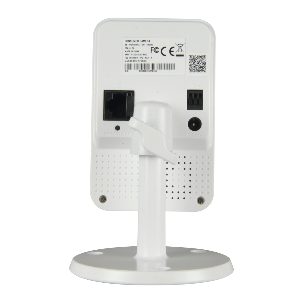 Wi-Fi IP Camera 2 Megapixel - 1/2.7” Progressive CMOS - Compression H.265+ / H.265 / H.264+ / H.264 - Lens 2.8 mm / PIR 10 m - Alarm: input and output - Microphone and built-in speaker
