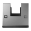 supporto da tavolo - Specifico per videocitofoni - Compatibile con i monitor - Fori di connessione - 131mm (Al) x 102mm (An) x 100mm (Fo) - Realizzato in acciaio inox