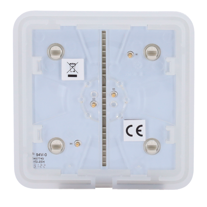 Panel táctil para un interruptor de luz - Compatible AJ-LIGHTCORE-1G - Compatible AJ-LIGHTCORE-2W - Retroiluminación LED - Panel táctil sin contacto - Ostra color