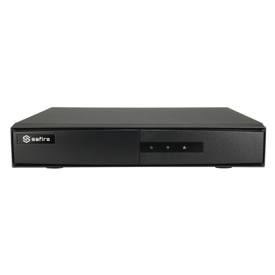 Videoregistratore 5n1 Safire - Audio su cavo coassiale - 8CH HDTVI/HDCVI/HDCVI/AHD/CVBS/CVBS/ 8+2 IP - 1080P Lite (25FPS) - Uscita HDMI Full HD e VGA - 1 HDD