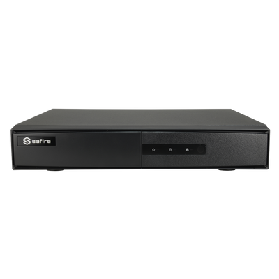 Safire 5n1 Video Recorder - Audio over coaxial cable - 8CH HDTVI/HDCVI/AHD/CVBS/CVBS/ 8+2 IP - 1080P Lite (25FPS) - Full HD HDMI and VGA output - 1 HDD