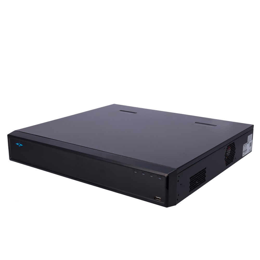 Videograbador NVR X-Security para cámaras IP - Vídeo 16 CH | Compresión H.265+ - 16 canales PoE - Resolución máxima 12 Mp - HDMI 4K, HDMI Full HD y 2 salidas VGA - WEB, DSS/PSS, Smartphone y NVR