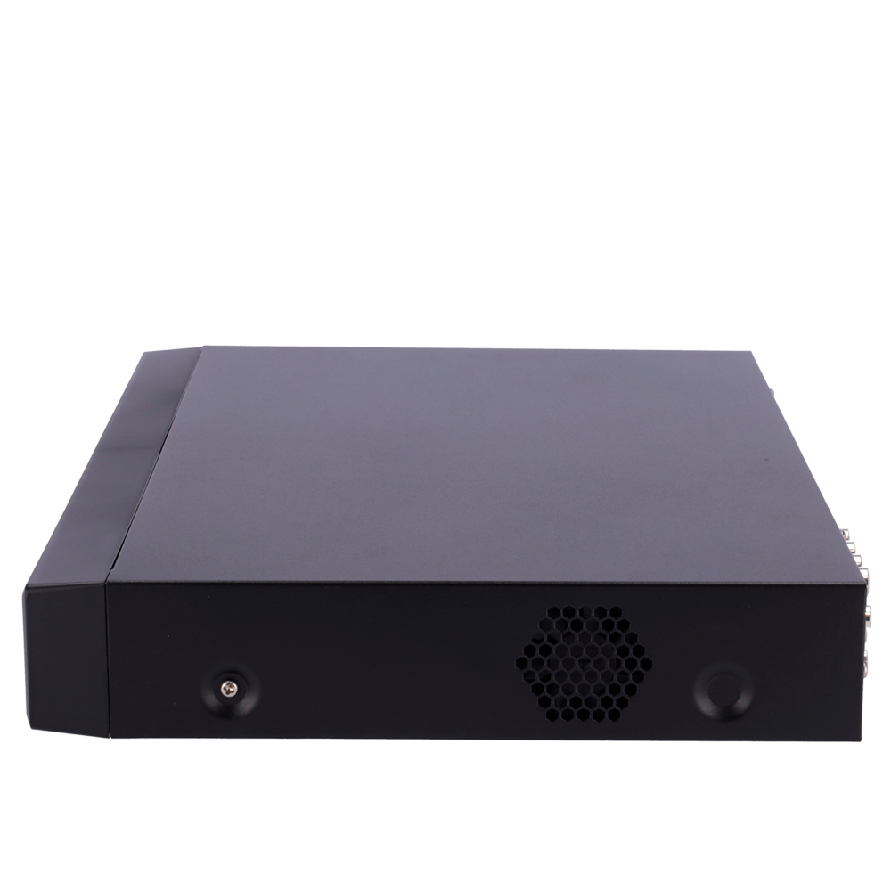Videograbador 5n1 X-Security - 8 CH HDTVI/HDCVI/AHD/CVBS (4K) + 8 IP (8Mpx) - Alarmas | Audio sobre coaxial - Resolución 4K (7FPS) - 2 CH Reconocimiento facial - 8 CH Reconocimiento de personas y vehículos