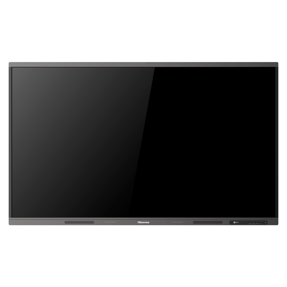 Pantalla interactiva HISENSE 86&quot; 4K - Resolución 3840x2160 - Certificación Google - Transmisión inalámbrica - Android 13.0 - Altavoces integrados