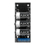 Trasmettitore via radio - Senza fili 868 MHz Jeweller - Ingresso cablato e allarme antimanomissione - Tamper anti-apertura (accelerometro) - Uscita di alimentazione 3.3 V - Distanza in spazio aperto 1600 m - Innowatt