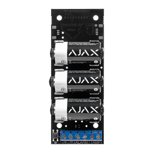 Trasmettitore via radio - Senza fili 868 MHz Jeweller - Ingresso cablato e allarme antimanomissione - Tamper anti-apertura (accelerometro) - Uscita di alimentazione 3.3 V - Distanza in spazio aperto 1600 m - Innowatt
