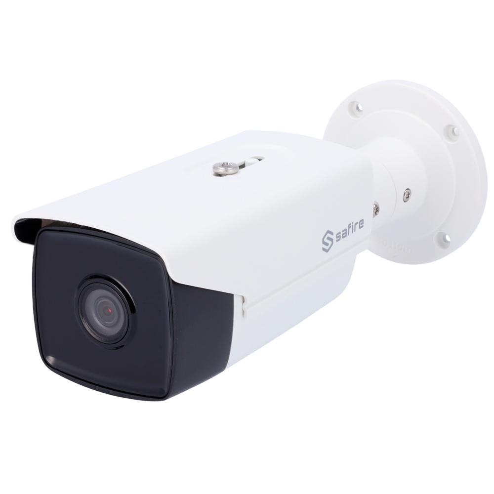 Telecamera IP 4 Mp (2688x1520) - 1/3" Progressive Scan CMOS - H.265+ | Ottica 2.8 mm | WDR - Motion Detection 2.0 di persone e veicoli - IR fino a 80m - Registrazione su scheda Micro SD