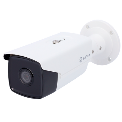 Telecamera IP 4 Mp (2688x1520) - 1/3" Progressive Scan CMOS - H.265+ | Ottica 2.8 mm | WDR - Motion Detection 2.0 di persone e veicoli - IR fino a 80m - Registrazione su scheda Micro SD