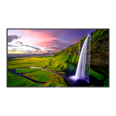 Monitor HISENSE DLED 4K 55" | Serie E - Válido para soluciones de Digital Signage - Resolución 3840x2160 - 2 entradas HDMI 2.0 - Ángulo de visión 178° - Audio | Altavoces integrados