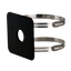 Staffa per pali/lampioni - Per telecamere bullet o dome - Diametro 80~150 mm - Adatto per esterni - Passacavo - Colore nero
